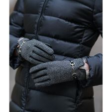 ドレステリア(DRESSTERIOR)の【スマホ対応】チェック×羊革スマートグローブ