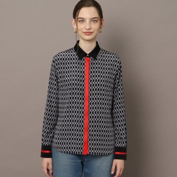 リングベルトプリントシャツ | ドレステリア(DRESSTERIOR) | マルイ