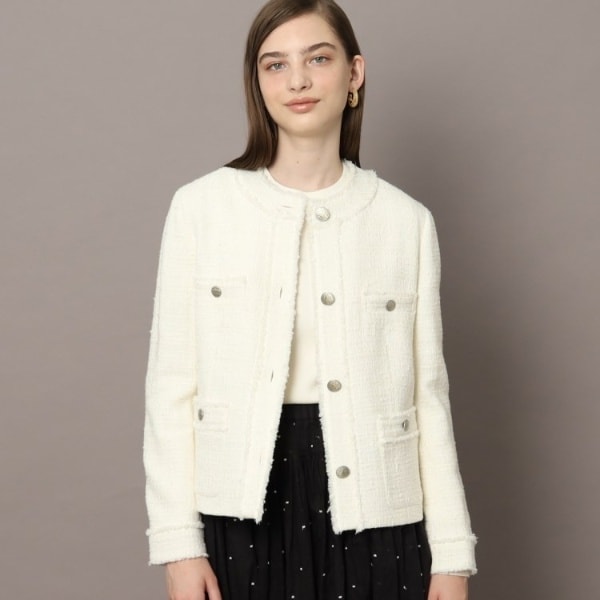 DRESSTERIOR フリンジツイードジャケット フリンジツイードジャケット | ドレステリア(DRESSTERIOR