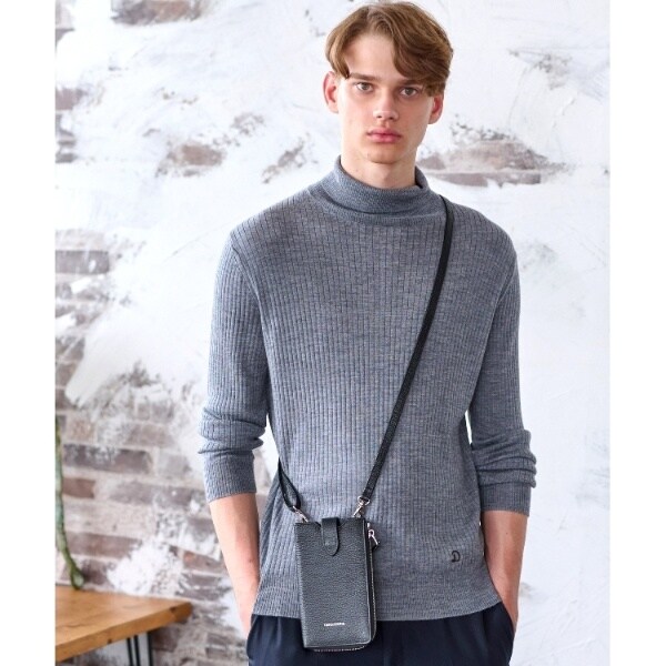 コットンスムース アームラインクルーネックニット | ドレステリア