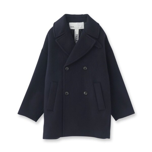 【新品未使用タグ付】ティッカ ticca Pコート 2024AW ブラック TICCA（ティッカ）Pコート | ドレステリア(DRESSTERIOR) | マルイ