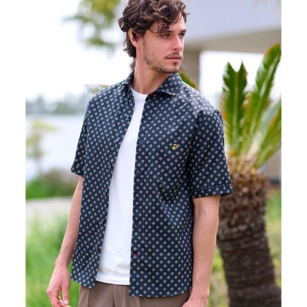 ドレステリア（DRESSTERIOR）/ポートベロープリント ショートスリーブシャツ ポートベロープリント ショートスリーブシャツ | ドレステリア