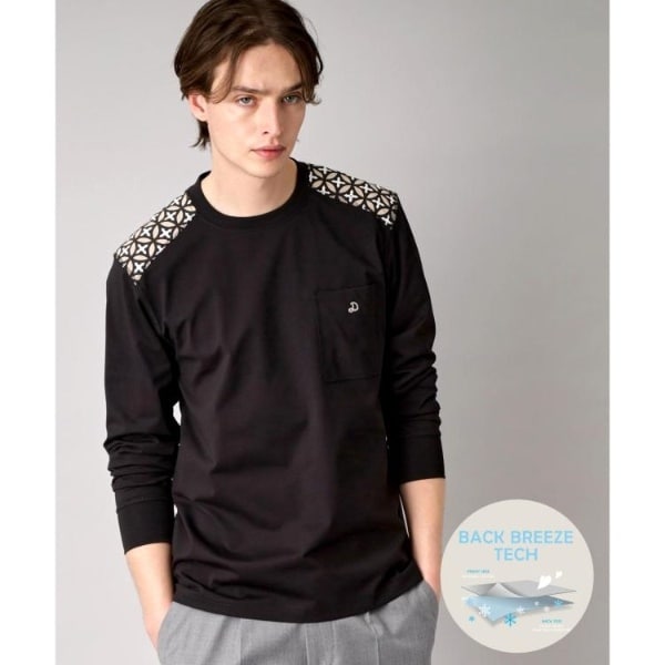 接触冷感UVカット】BACK BREEZE TECH バックオーバーラップ