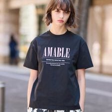 【接触冷感UVカット】バックブリーズテックロゴTシャツ