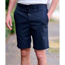 【洗えるセットアップ可吸湿速乾】COOLMAX シアサッカー ショートパンツ