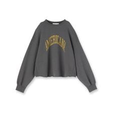 Americana（アメリカーナ）ロゴスウェットプルオーバー