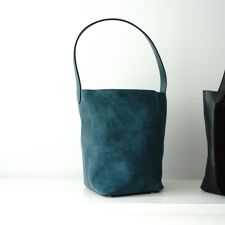 AULENTTI（オウレンティ）【別注】ワンハンドル スウェードコンビバッグ