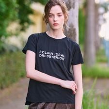 クリア天竺ロゴTシャツ