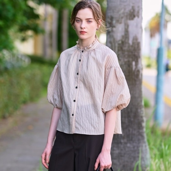 オーバーラップサークルシャツ | ドレステリア(DRESSTERIOR) | マルイ