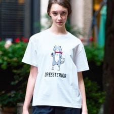【接触冷感抗菌防臭消臭】アイスクリアコットンキャットTシャツ