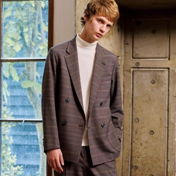 ドレステリア（DRESSTERIOR）/【セットアップ可】2WAYストレッチ コンフォータブルチェックジャケット セットアップ可】2WAYストレッチ コンフォータブルチェックジャケット