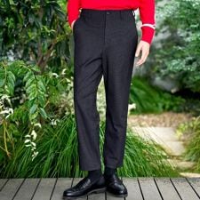 【セットアップ可Monomax11月号掲載】ストレッチソフトタッチ チェックパンツ