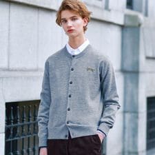 【Monomax11月号掲載】タイガーエンブロイダリー ラウンドネックカーディガン