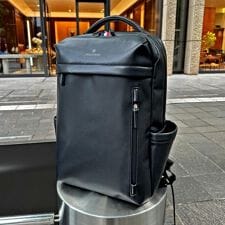 荷重軽減】サスペンション リサイクルレザーバックパック 