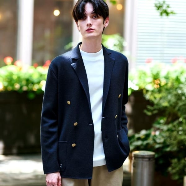 ダブルブレスト ニットジャケット | ドレステリア(DRESSTERIOR