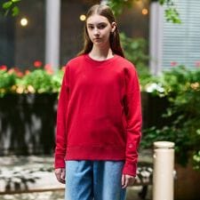 コットン裏毛プルオーバー