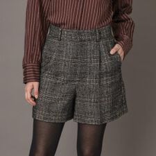 【CLASSY.12月号掲載】ループグレンチェックショートパンツ