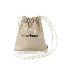 Americana（アメリカーナ）×TEMBEA PVCコーティング巾着