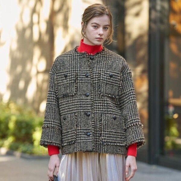 フリンジツイードジャケット | ドレステリア(DRESSTERIOR