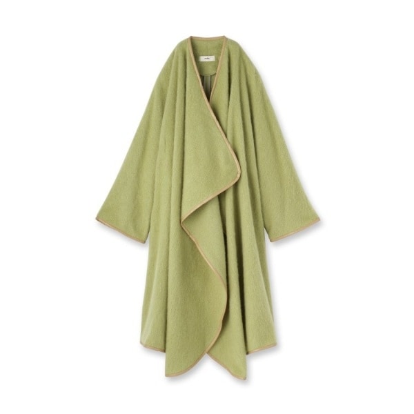 新品 ドレステリア シャギーチェックノーカラーコート 53900円 DRESSTERIOR（ドレステリア）の「◇【otonaMUSE12月号掲載