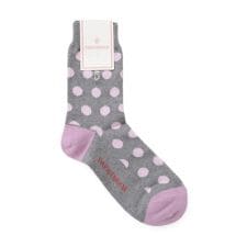 ポルカドット柄ソックス