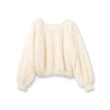 provoke（プロヴォーク）【別注】 フワラーモチーフブラウス