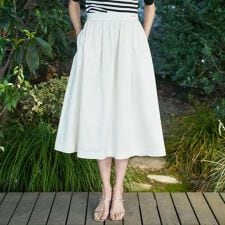 タックギャザースカート