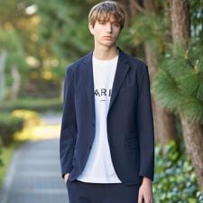 【セットアップ可】CARREMAN ストレッチジャケット