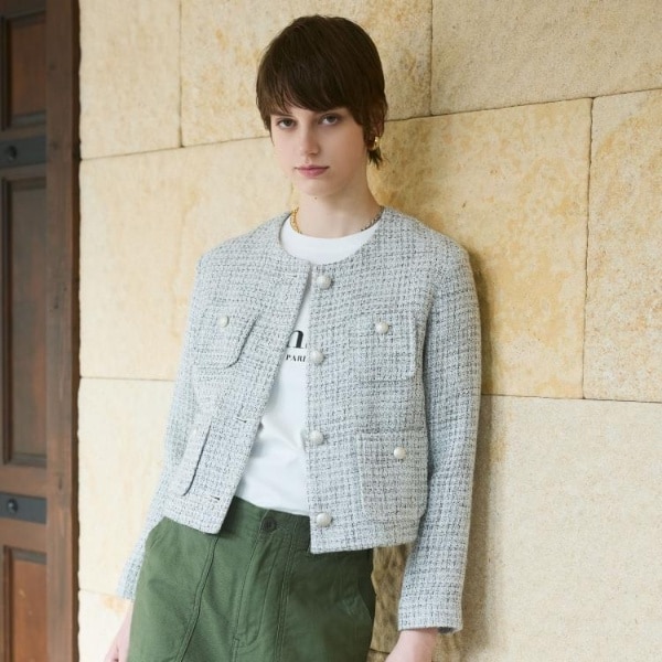 ラメミックスツイードジャケット | ドレステリア(DRESSTERIOR