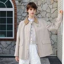 コットンポリエステルハンティングブルゾン