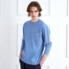 【抗菌防臭／UVカット／しわ防止】クールデオドラント フライスロングTシャツ