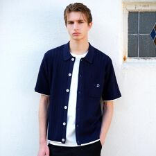 キューバニットシャツ