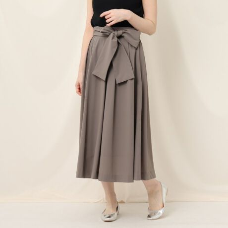 リボンベルトタックフレアスカート | クチュールブローチ(Couture Brooch) | 50872027 | ファッション通販 マルイ