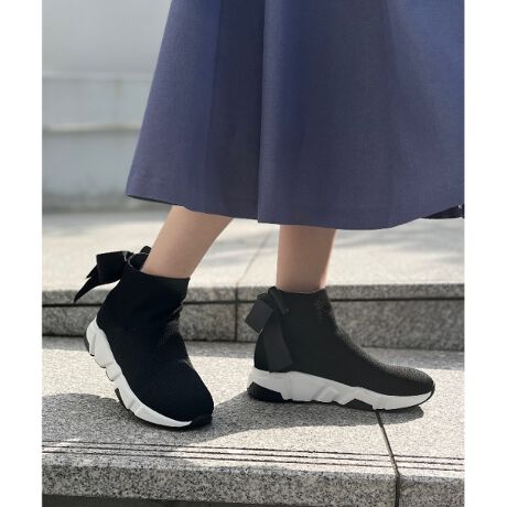 リボンソックススニーカー クチュールブローチ Couture Brooch ファッション通販 マルイウェブチャネル