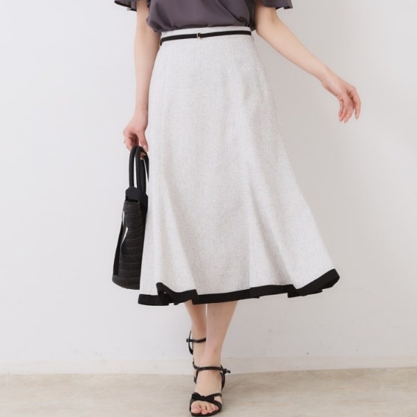 SeeByChloé ホワイト フレアスカート SeeByChloé ホワイト フレアスカート