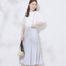 【2WAY・きれいめ】リネンライク サス付きスカート | クチュールブローチ(Couture Brooch)