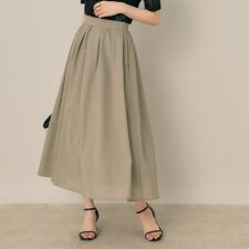 【きれいめ・シアー・通勤】パレットボイルロングスカート