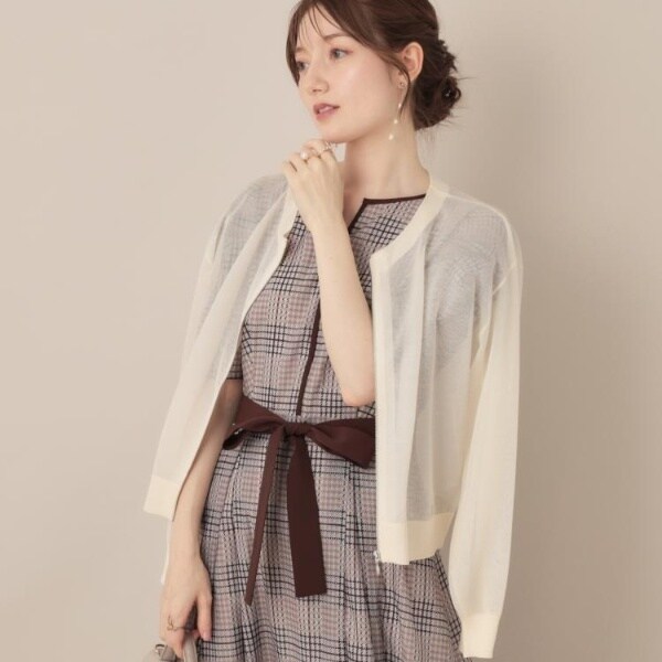 LEVITAシアージップアップブルゾン | クチュールブローチ(Couture