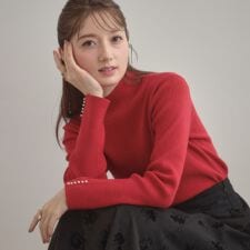 クチュールブローチ(Couture Brooch)の【多機能・フェミニン】パール調リブニット