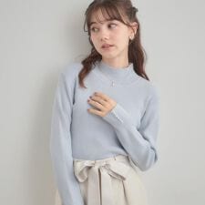 クチュールブローチ(Couture Brooch)の【多機能・フェミニン】パール調リブニット