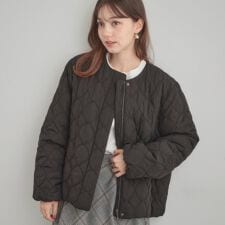 クチュールブローチ(Couture Brooch)の【撥水・大人可愛い】リボンキルティングジャケット