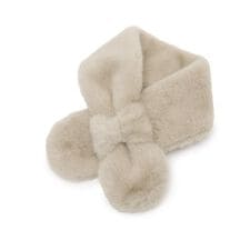 クチュールブローチ(Couture Brooch)のエコファーリボンループティペット