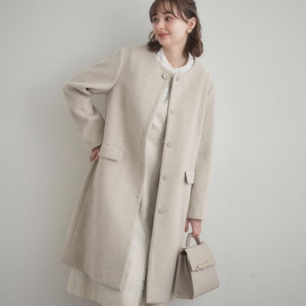 大きいサイズ】ポケットパールコート | クイーンズコート(QUEENS COURT