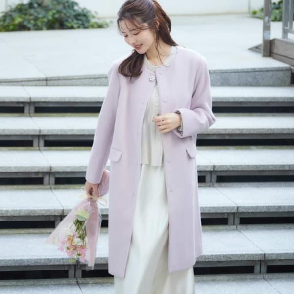 レディース アウター・ジャケット・コート (桃色・ピンク系) の一覧