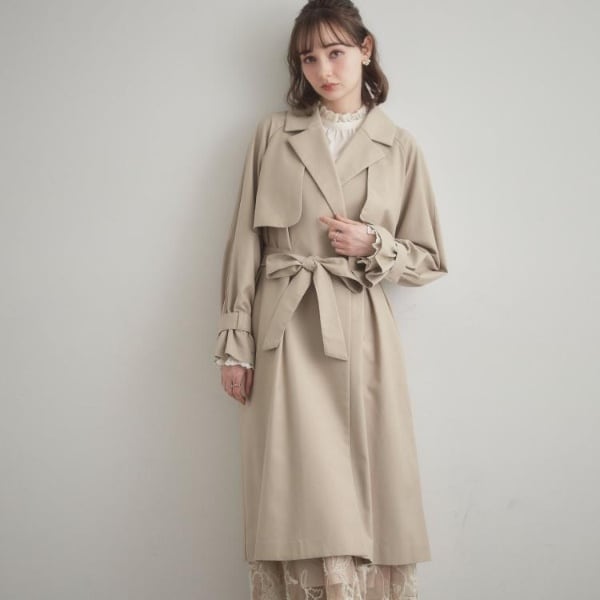 洗える】Nobleライトトレンチ コート | エニィスィス(ANY SIS