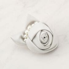 ローズパール調コサージュ