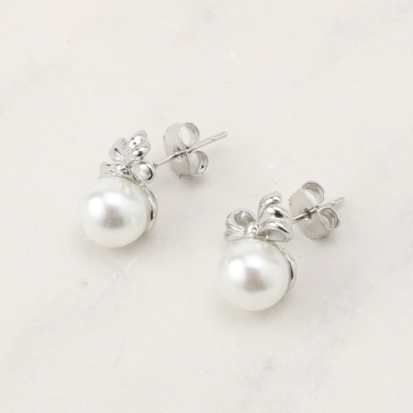 リボンパール調ピアス | クチュールブローチ(Couture Brooch) | マルイ