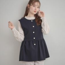 【ハレの日・通勤】TRダブルクロスジレ