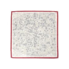 マップ柄スカーフ