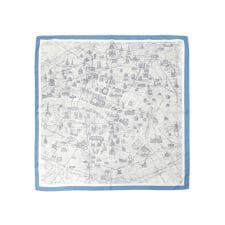 マップ柄スカーフ
